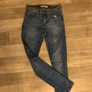Banana Republic distressed Skinny Jean